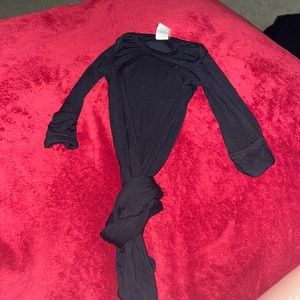 Kate Quinn summer bamboo tie sleep gown